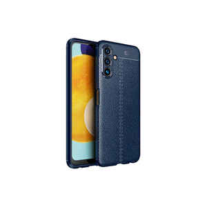 Pour Samsung Galaxy A04S JoieCreatif Niss Premium Coque Arrière en Silicone Bleu Foncé Souple TPU Protection Téléphone Portable 11Pro - Product Image 1