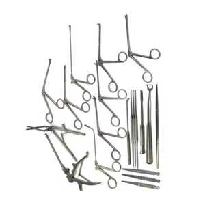 OMI ชุดคีมตัดจมูกทำจากสเตนเลสสตีล20ชิ้นสำหรับศัลยกรรมจมูกได้รับการรับรองจาก CE - Product Image 6