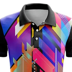 Sublimación de hombre con logotipo personalizado al mejor precio para Polos, ropa informal de Color sólido, Etiqueta Privada, producto al por mayor más vendido - Product Image 6