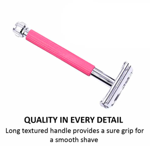 Rasoir de sécurité à barre oblique, rasoir de sécurité à double tranchant, rasoir de sécurité professionnel pour poteau de barbier Rasoir lourd par ANAAIF - Product Image 5