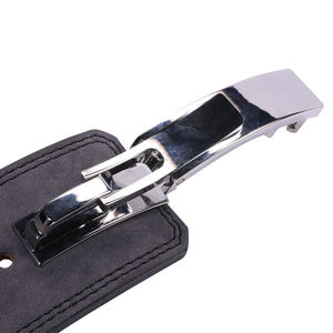 Cinturón de cuero unisex para levantamiento de pesas, soporte trasero ajustable transpirable, estampado personalizado de alta calidad al por mayor - Product Image 5