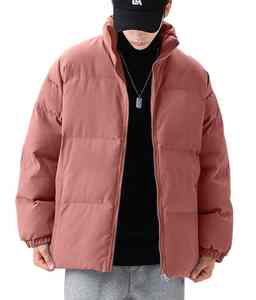 Veste chaude d'hiver de haute qualité veste en duvet extérieure épaisse veste personnalisée confortable et élégante à manches bulles veste pour hommes - Product Image 2