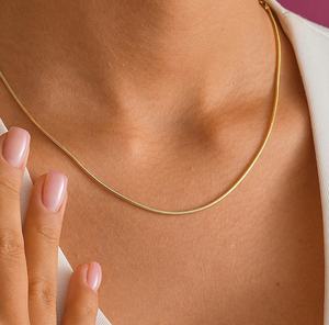 Collier en laiton tendance pour homme et femme, cadeau d'anniversaire - Product Image 1