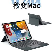 Nouvelles couleurs de rétroéclairage, pavé tactile précis, couvercle de caméra coulissant, clavier sans fil ultra fin compatible USB-C pour iPad