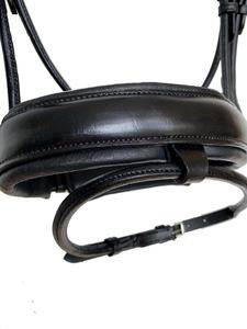 BRIDE HANOVERIENNE EN CUIR NOIR ROSÉ OR ROSE OU BANDE BLANCHE - Product Image 5