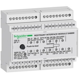 Módulo de Interfaz de Restricción (RIM) SCHNEIDER ELECTRIC LV848892SP para Equipos Eléctricos Selectivos de Zona MasterPact MTZ ZSI - Product Image 1