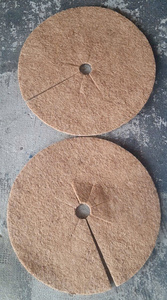 Anneaux de protection pour arbres en fibres de coco naturelles, anneaux de contrôle pour arbres, couvre-plantes pour plantes d'intérieur et d'extérieur, pot, aménagement paysager - Product Image 2