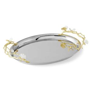 Plateau en métal artisanal moderne et écologique pour des présentations élégantes, passe au lave-vaisselle, ajoute du charme aux rassemblements festifs - Product Image 3