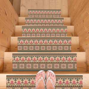 Tapis imprimé à motifs géométriques : moderne, ethnique, décoration de chambre d'enfant, tapis d'appoint - Product Image 5