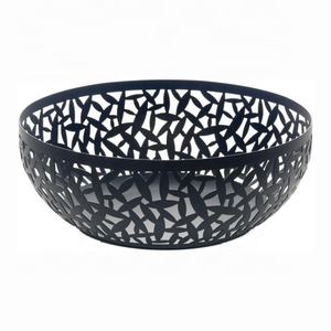 Odern-frutero redondo de aluminio con acabado esmaltado, cuenco para fruta para mesa de comedor y cocina, a precio barato - Product Image 2