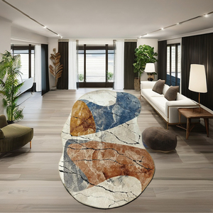 Juego de alfombras turcas de calidad MODERNA, alfombras únicas y hermosas para la sala de oración del hogar, alfombras doradas diseñadas, tienda lavable hecha en Turkiye - Product Image 2