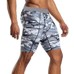 Shorts de compression pour hommes entièrement personnalisés impression sublimée dernière arrivée/Shorts de compression pour hommes à la mode d'été à vendre 2025 - Product Image 6