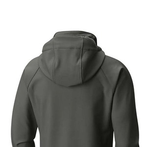 เสื้อแจ็คเก็ตผู้ชายแบบลำลองสำหรับฤดูใบไม้ร่วง ผ้า softshell ลายพราง คอตั้ง ด้านหน้าออกแบบโลโก้ได้ตามต้องการ ลายเรียบ สำหรับกิจกรรมกลางแจ้ง ขายส่ง - Product Image 2
