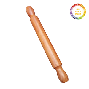 Rouleau à pâtisserie miniature en bois écologique personnalisé en gros, jouet éducatif de cuisine Montessori de haute qualité pour enfants, planche à pâtisserie - Product Image 2