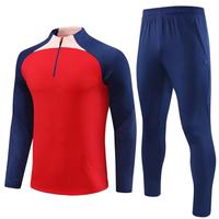 2025/26 vestes de football de qualité supérieure combinaison d'entraînement avec Logo personnalisé veste d'entraînement de football d'hiver vestes d'échauffement de football pour hommes