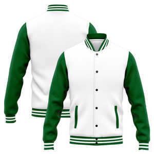 Parche bordado de chenilla personalizado, chaquetas de béisbol para hombre, chaquetas universitarias Letterman de gran tamaño para hombre, chaqueta de béisbol universitaria para hombre - Product Image 2