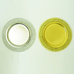 Plaques de chargeur hautement polies de qualité supérieure organisateur de mariage en métal plats de service pour hôtel maison fête mariage pour les exportations - Product Image 6