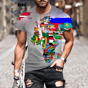 Las camisetas extragrandes con estilo para hombre más vendidas Nueva llegada Diseño en blanco Ropa de sublimación Camisetas para hombre de nuevo estilo para hombre - Product Image 5