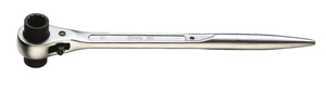 Chiave Poligonale a Cricchetto per Ponteggi Art. 93c mm. 21x22 - Product Image 1