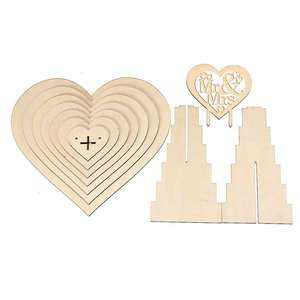 Wood <b>Chocolate</b> Dessert Display Stand Holder for Birthday Party Ornaments - Product Image 2