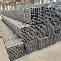Pipa Baja Persegi Anti-Korosi Galvanis Multi-Material Baja Karbon Bersertifikasi ASTM untuk Konstruksi Infrastruktur