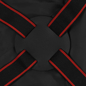 Coupe de cheveux à rayures de couleur rouge réglable Coiffure Barber Cloth Robe imperméable Coupe de cheveux/Tabliers de barbiers - Product Image 5