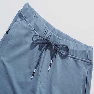 Ropa de hombre Pantalones cortos de talla grande Estilo de calle alta Algodón Transpirable Ropa de verano Cintura elástica Pantalones cortos de algodón de alta calidad para hombre - Product Image 3