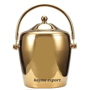 ถังน้ำแข็งสแตนเลส 304 ลายทางคลาสสิกสวยงาม ขนาด 2 ลิตร สำหรับงานปาร์ตี้และเครื่องดื่ม - Product Image 5