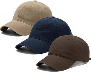 Wholesale Untructured Cotton Twill Custom Embroidery Logo Baseball Cap High Quality Distressed <b>Dad</b> <b>Hats</b> - Product Image 1