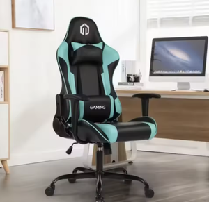 Chaise longue de jeu de course de qualité, portable, confortable, en tissu synthétique, son surround 2.1 canaux, USB, 3 ans - Product Image 1