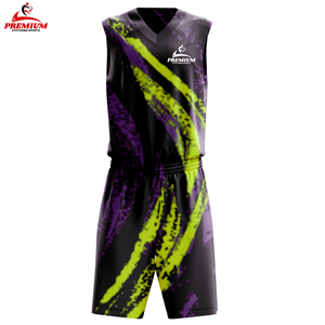 Conjunto de Uniforme de Baloncesto Personalizado para Hombre, Costuras Duraderas, Tela Premium, Ideal para Equipos Escolares, Clubes y Ligas - Product Image 5