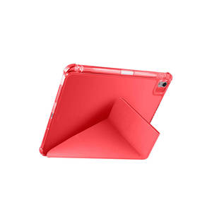 Étui Netzy 2025 M3 pour iPad Air 11 SAFA, support pliable à trois volets, porte-stylet, or rose, TPU, PU, PC, design protecteur - Product Image 3