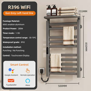 Meilleur porte-serviettes chauffant <span class=keywords><strong>électrique</strong></span> intelligent thermostatique durable pour la maison, <span class=keywords><strong>radiateur</strong></span> de salle de bain - Product Image 6