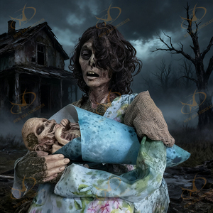 OEM Nhà Ma Ám animatronics nhà sản xuất tùy chỉnh đáng sợ ma và Zombie mô hình cho Halloween sự kiện kinh dị - Product Image 3