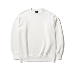 Quick Dry <b>Material</b> Sweatshirts Manufacturer Basics Cotton Blended Sweatshirts Men's Streetwear Oversized Crew Neck Sweatshirts - Product Image 5