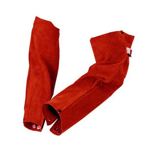 Service OEM Conception personnalisée Manchons de soudage en cuir tendance Prix de gros Manchons de soudage en cuir de qualité supérieure - Product Image 1