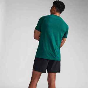 Ensemble t-shirt et short en coton 100% personnalisé pour hommes, respirant, design décontracté, confortable, à manches courtes, assorti - Product Image 4