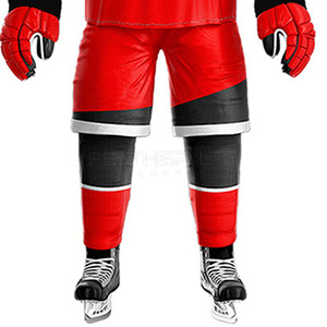 Conjunto de uniforme de equipo de hockey sobre hielo de manga completa para adultos en stock Hockey sobre hielo con estilo - Product Image 3