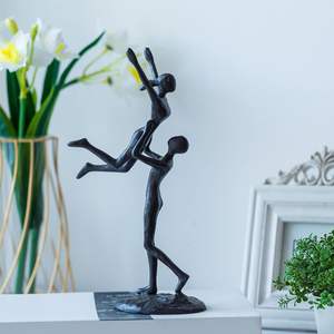 Sculptures de table en aluminium coulé, design animal moderne, faites sur mesure, pour offrir en cadeau, en provenance d'Inde - Product Image 3