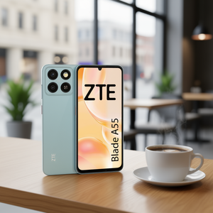 Teléfono Inteligente BLADE A55 4G LTE con Pantalla de 6.75 Pulgadas, Color Azul Agua, 128 GB de Almacenamiento, 4 GB de RAM, Batería de 5000 mAh - Product Image 3