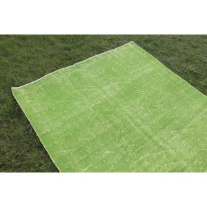 0.4x7.3 ft Rug, Turkish Vintage <b>Runner</b> Rug, <b>Green</b> Wool Rug - Product Image 5