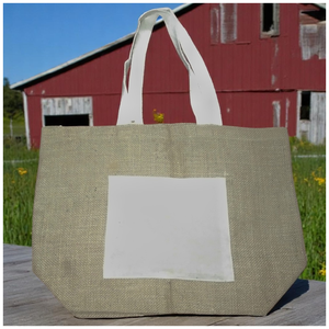 La más nueva colección La mejor bolsa de yute elegante con compras multiusos Bolsas de yute hechas a mano a bajo precio - Product Image 3