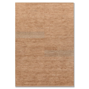 Contour Hand Loom Wool <b>Rugs</b> in Red & Orange Striped Rectangle 3D for Home Viscose Material Handmade <b>Bedside</b> <b>Rug</b> Model Hwl-429 - Product Image 1