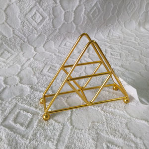 Porte-serviettes en fer de luxe moderne, nouveauté, best-seller, pour décoration intérieure et extérieure de Noël - Product Image 4