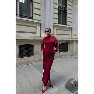 ชุดกระโปรงเสื้อสเวตเตอร์ลายทางสปอร์ตสำหรับผู้หญิง รุ่น 9991 สวยเก๋และมีสไตล์ - Product Image 6