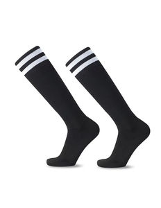 Chaussettes de compression pour hommes, chaussettes de sport, de course, de football, de basket-ball, de cyclisme, pour varices, diabète, circulation sanguine - Product Image 3
