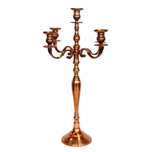 CANDELABROS METALICOS DECORATIVOS MODERNOS PARA BODA VELA PALO DE BODA MESA HECHA A MANO DECORACIÓN DE NAVIDAD PORTAVELAS - Product Image 1