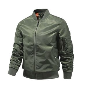 Chaqueta Bomber Impermeable para Hombre, Chaqueta Cortavientos de Moda, Ropa Masculina, Chaqueta de Corte Cuadrado con Cuello Acanalado - Product Image 5