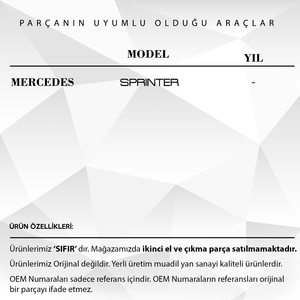 Poignée de porte intérieure pour Mercedes Sprinter - Product Image 4