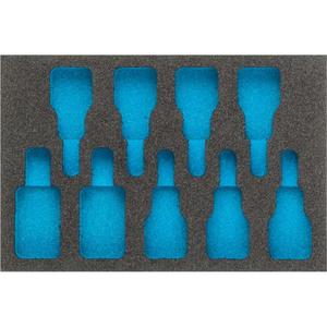 Inserto de Espuma Suave de 2 Componentes Hazet para Cajas de Herramientas 163-271/9 y 992/9, Accesorio - Product Image 1